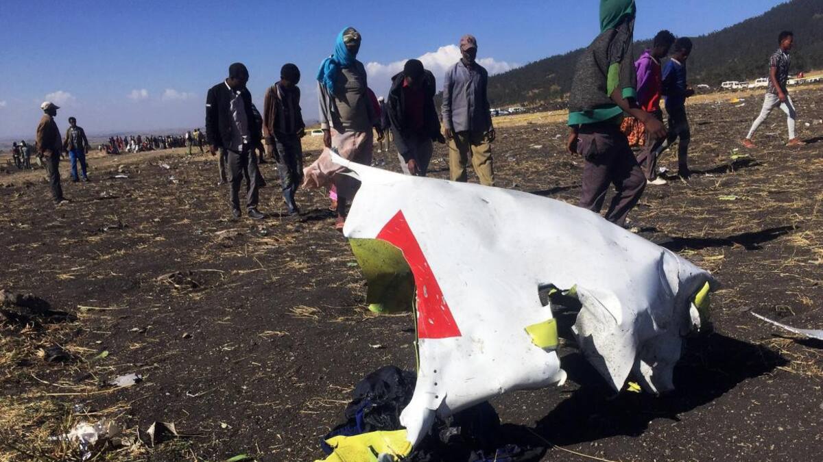 Etiopía accidente aéreo - Reuters