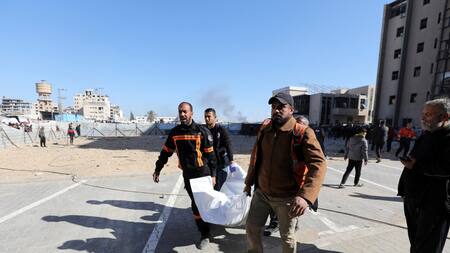 Víctimas de Gaza. Foto: Reuters.