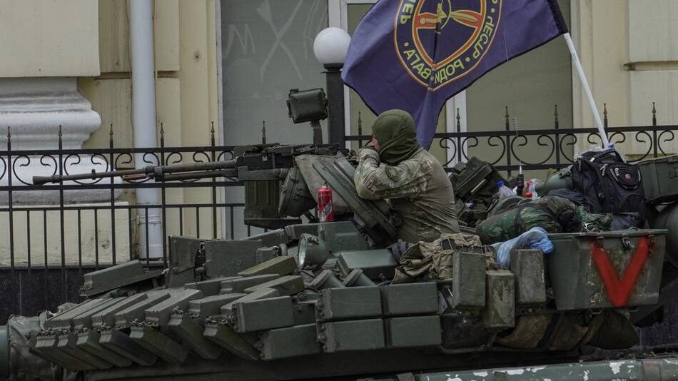 Rebelión del grupo Wagner en Rusia. Foto: EFE