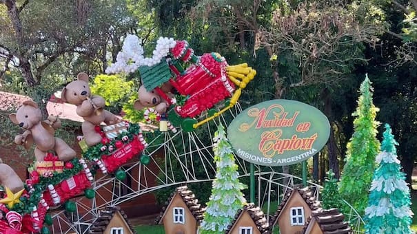 Nació gracias a un proyecto sustentable: el pueblo más navideño de Argentina está en el Litoral y parece sacado de un cuento