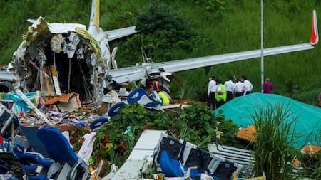 Accidente aéreo en India en vuelo de repatriación, AFP