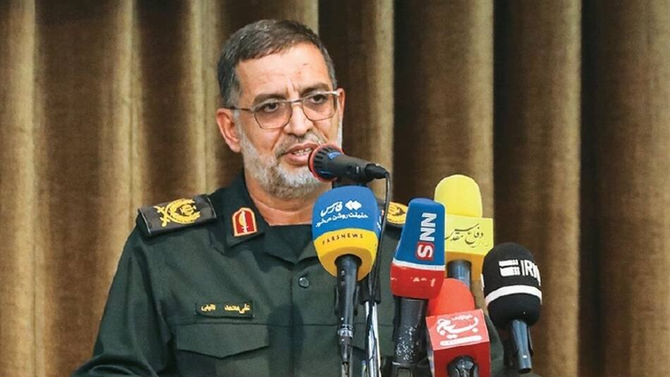 Ali Mohammad Naeini, general de la Guardia Revolucionaria de Irán.