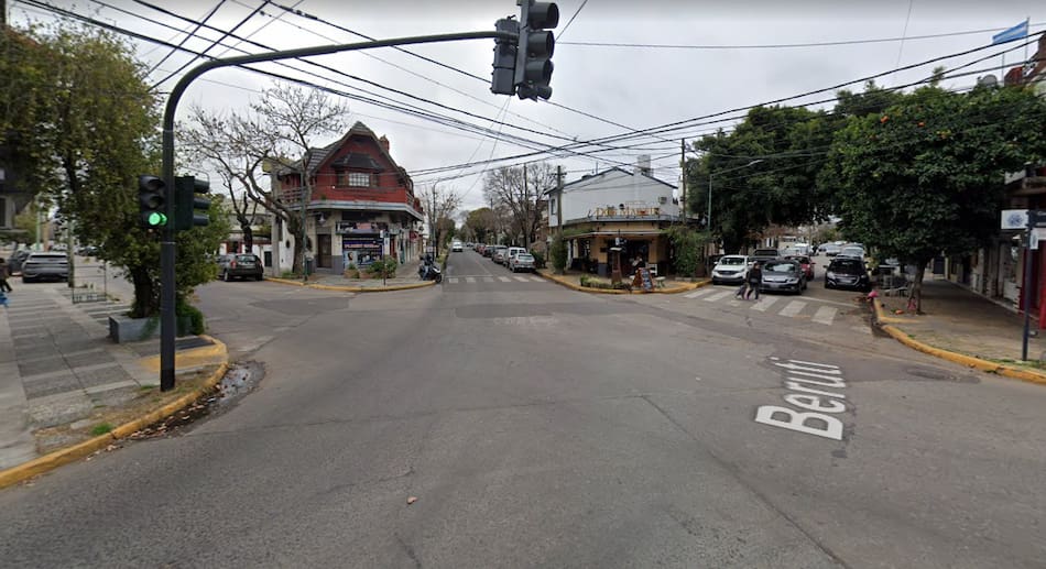 Una de las esquinas afectadas por el cambio de circulación.