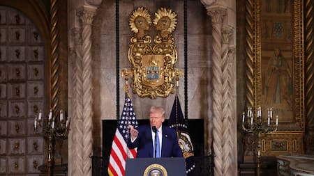 Donald Trump, presidente de Estados Unidos. Foto: Reuters/Kevin Lamarque