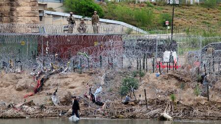 Frontera México-Estados Unidos. Foto: Reuters