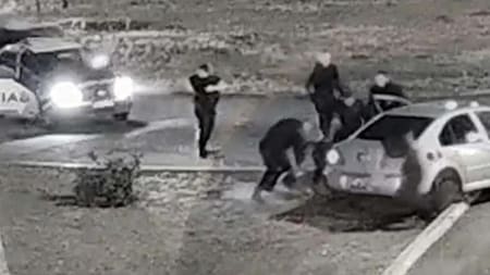 Hecho de violencia en Caleta Oliva