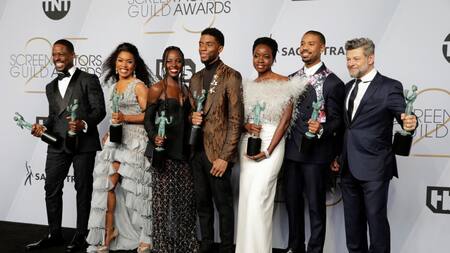 Black Panther gana principal premio en los SAG Awards, cine, Reuters