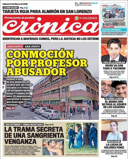 Crónica 11-5-2019