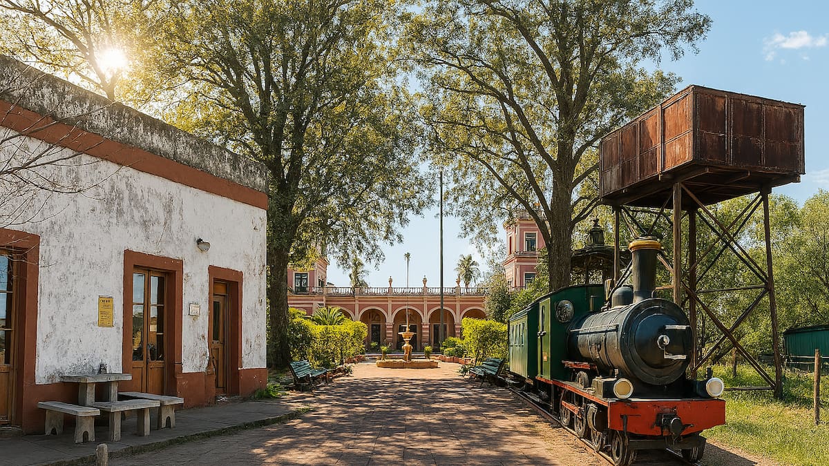 Un viaje único en Entre Ríos: el histórico tren que visita un almacén de 1900 y la casa de Justo José de Urquiza