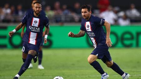 Lionel Messi y Neymar. Foto: efe.