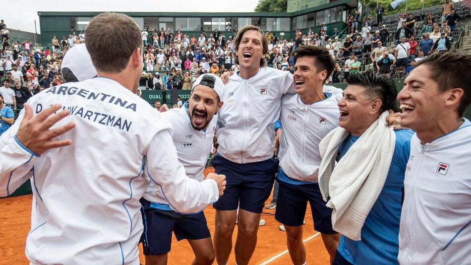 Copa Davis, Argentina, Tenis, foto NA