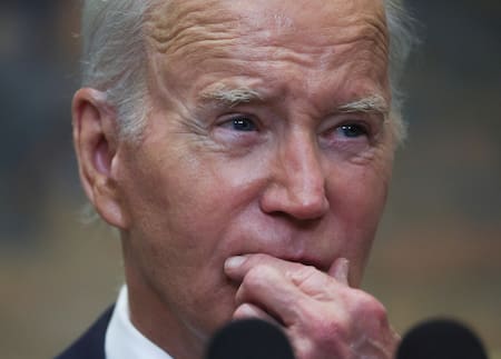 Biden tras el fallo de la Corte Suprema de los Estados Unidos. Foto: Reuters