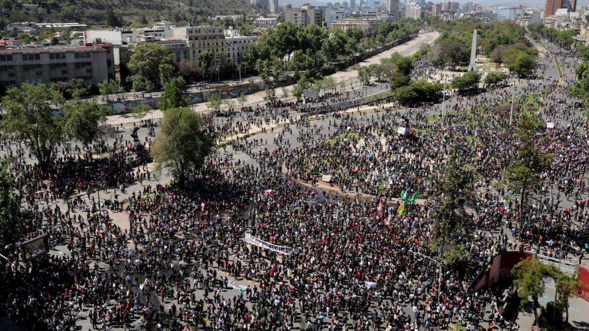 Manifestaciones, protestas y tensión en Chile, REUTERS