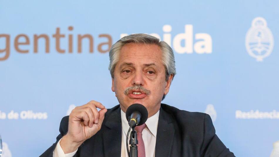Alberto Fernández, AGENCIA NA