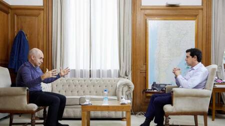 Rodríguez Larreta y Wado de Pedro, NA