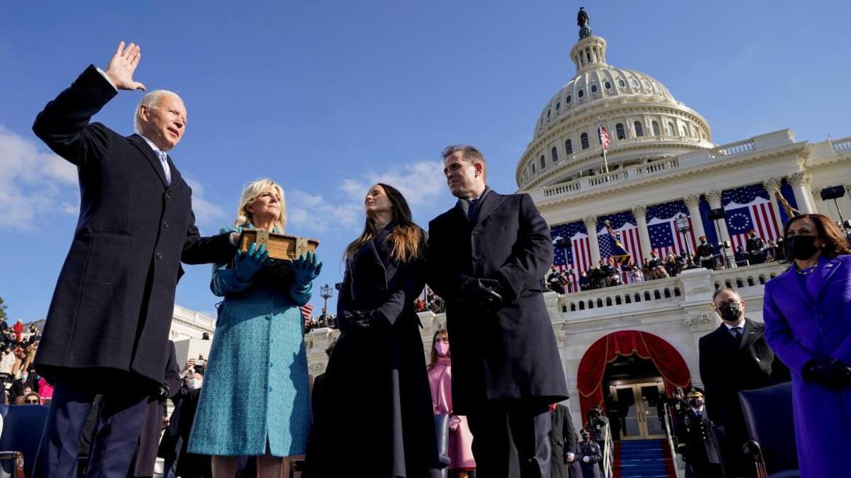 Asunción de Joe Biden en Estados Unidos, REUTERS