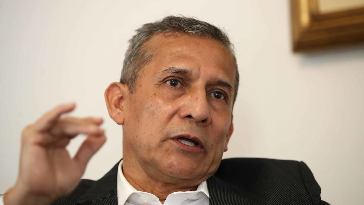 Ollanta Humala, ex presidente de Perú.