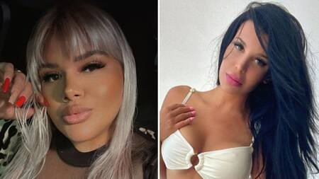 Morena Rial y Charlotte Caniggia. Foto: Instagram.