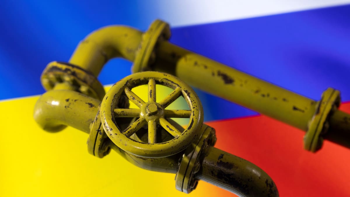 Gas, un recurso central en la guerra entre Rusia y Ucrania. Foto: Reuters.