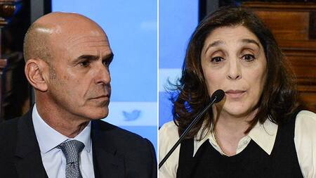 Gustavo Arribas y Silvia Majdalani, preocesamiento, Agencia NA