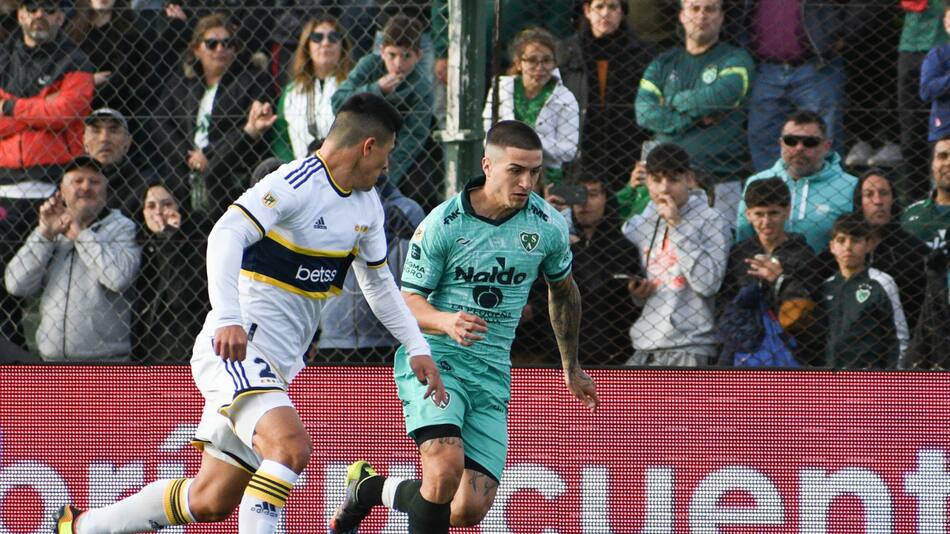 Boca perdió ante Sarmiento en Junín. Foto: NA.