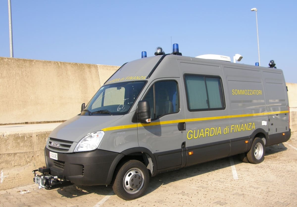Camioneta de la Guardia di Finanza