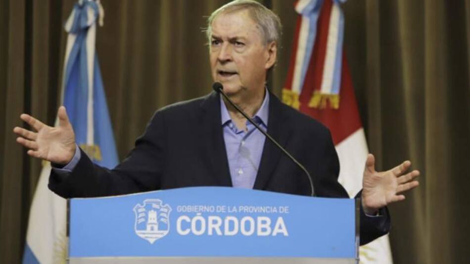 Juan Schiaretti, gobernador de Córdoba, NA