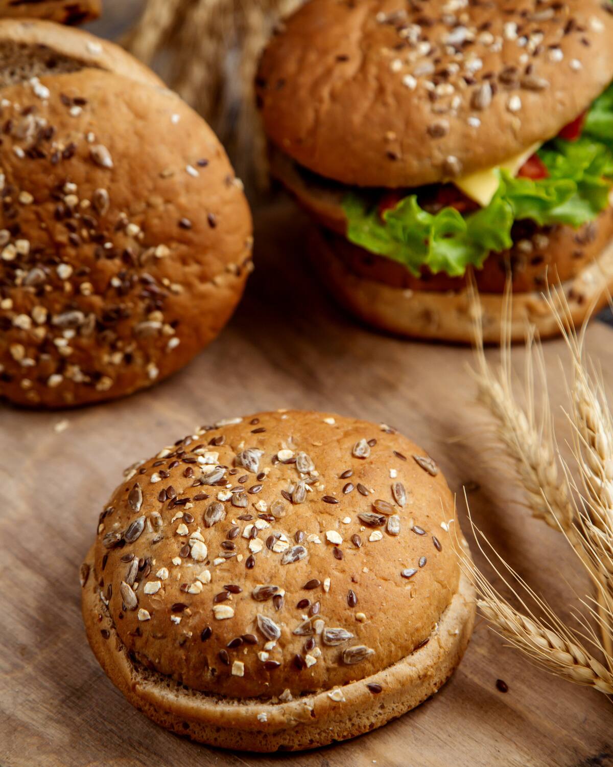 Pan, hamburguesa. Foto: Freepik.