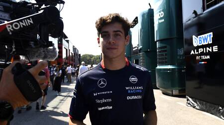 Franco Colapinto, el piloto argentino de 21 años que está haciendo historia. Foto: EFE.