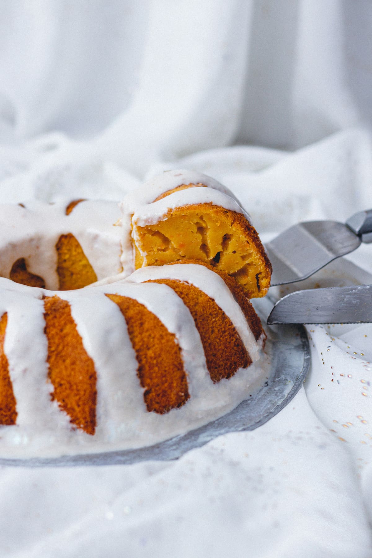 Bizcochuelo de naranja. Fuente: Unsplash
