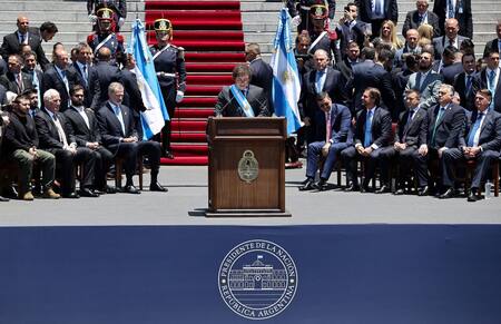 Javier Milei, presidente de Argentina. Foto: NA.