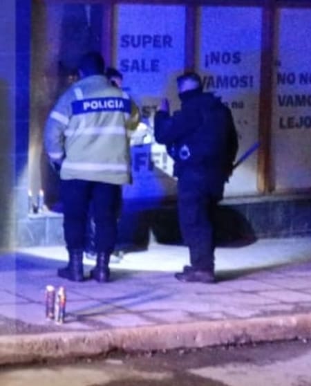 Peter Lanzini fue detenido en Ushuaia. Foto: x @AngeldebritoOk.