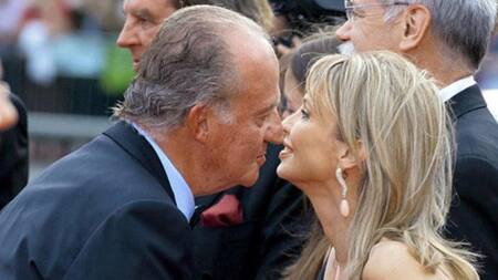 Juan Carlos I y Corinna Larsen, Foto El Mundo