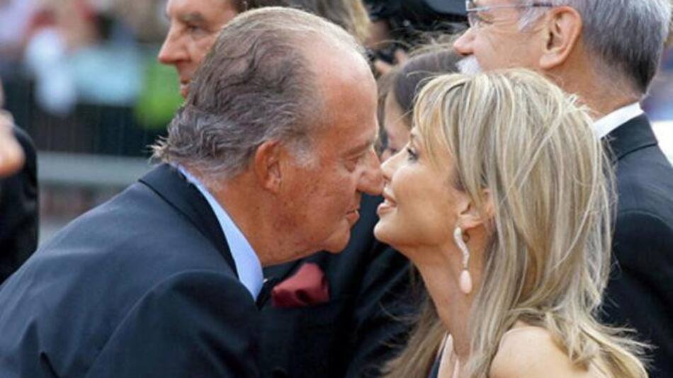 Juan Carlos I y Corinna Larsen, Foto El Mundo