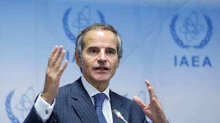Rafael Grossi, director de la OIEA. Foto: Reuters.