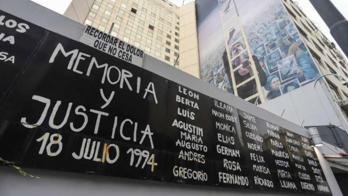Acto por el 27 aniversario del atentado a la AMIA