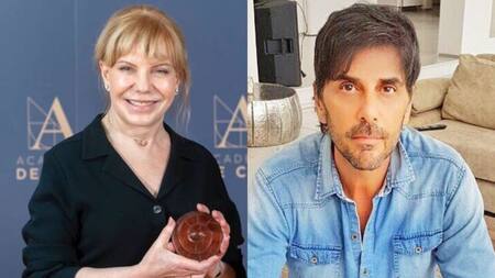 Cecilia Roth y Juan Darthes. Foto: Instagram/ceciroth - Archivo.