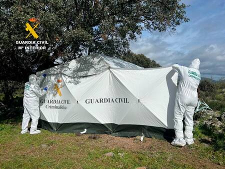 Desaparición en Hinojal. Foto: EFE