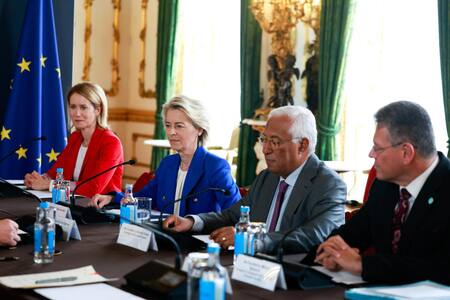 Londres acoge la Cumbre entre el Reino Unido y la UE. EFE