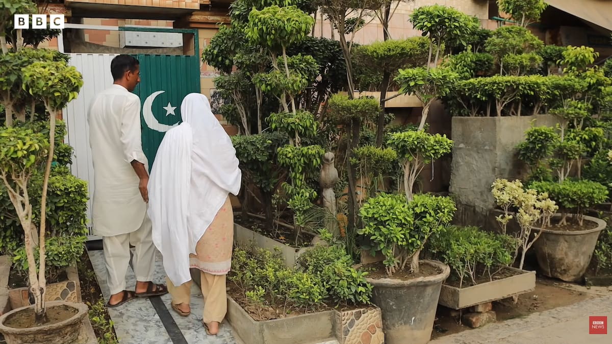 Pulmón verde; Pakistán; casa; hogar; plantas.