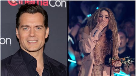 Henry Cavill y Shakira. Fotos: Reuters.
