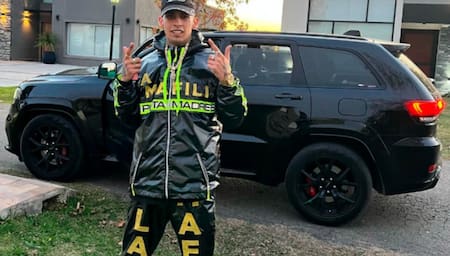 L-Gante, músico. Foto: NA