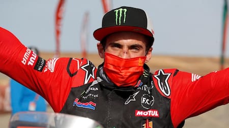 Kevin Benavides campeón Dakar 2021, Reuters.