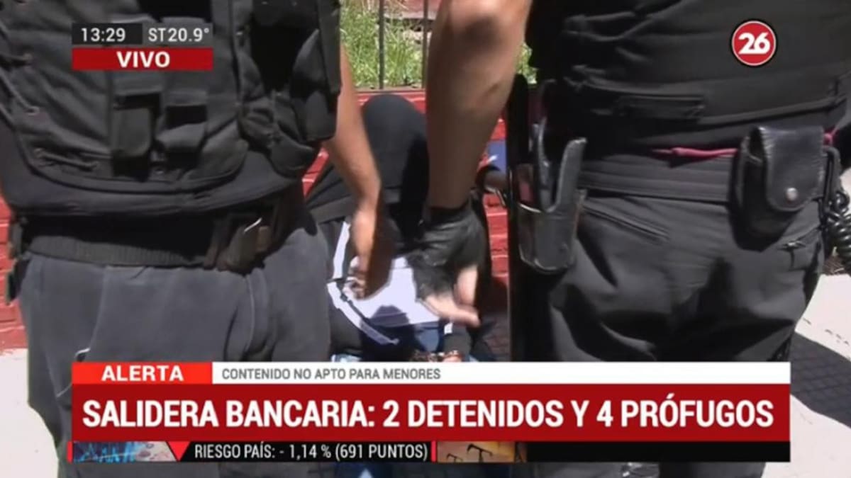 Salidera bancaria en pleno centro porteño
