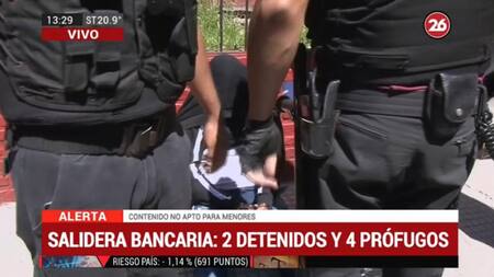 Salidera bancaria en pleno centro porteño