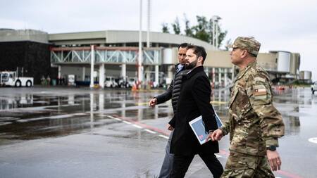 Gabriel Boric visita zona mapuche_EFE