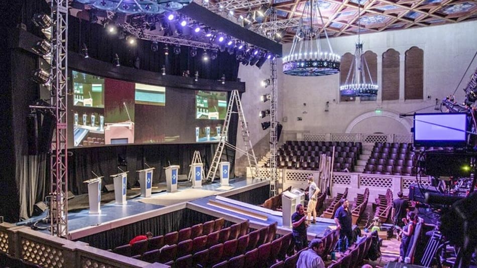 Debate presidencial, preparativos, Santa Fe, Agencia NA