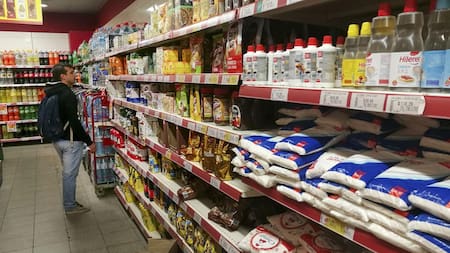 Aumento de precios, productos de supermercado, Agencia NA