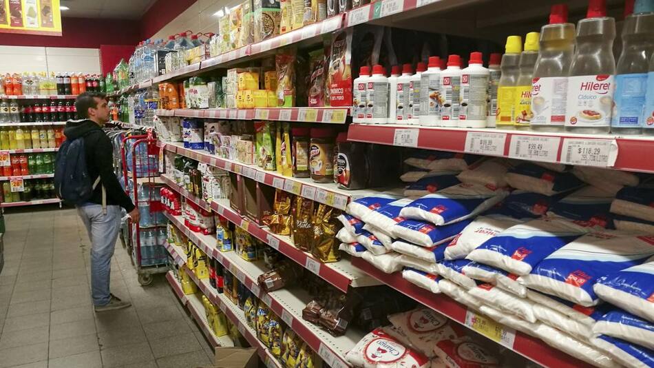 Aumento de precios, productos de supermercado, Agencia NA