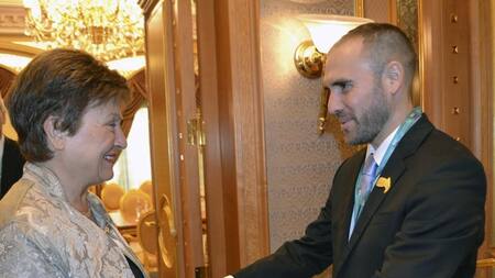 Kristalina Georgieva, Martín Guzmán, FMI, NA